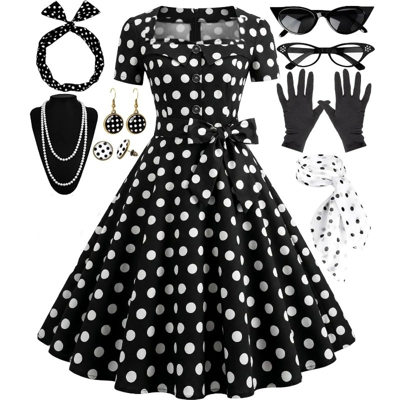 Women'S Accessories In The 1950S - فساتين أنيقة من خمسينيات القرن الماضي