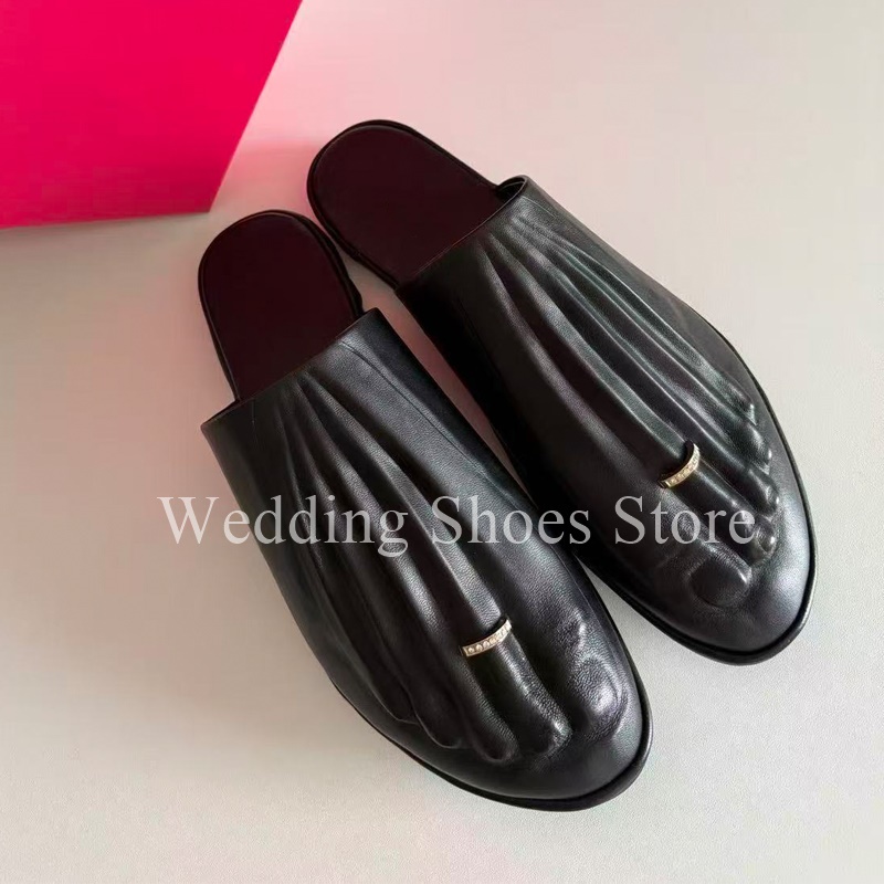 Women Accessories Trending - الأزياء الجدة مصمم نمط النعال القدم
