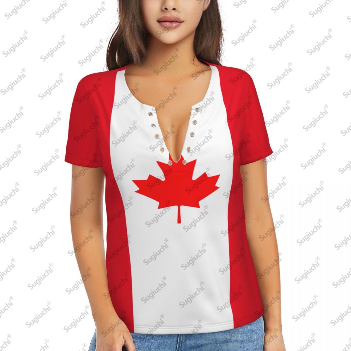 Women'S Accessories Canada - 2025 كندا العلم مثير العميق الخامس