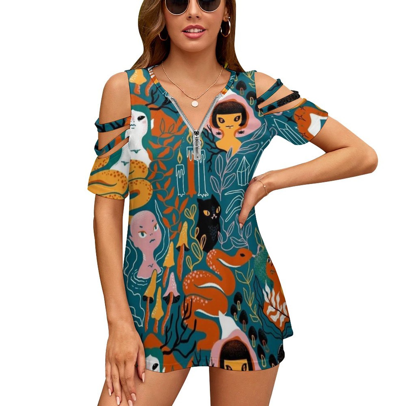 Women Accessories Vector - كوفن. الأخوات السحرية الساحرة. موضة جديدة
