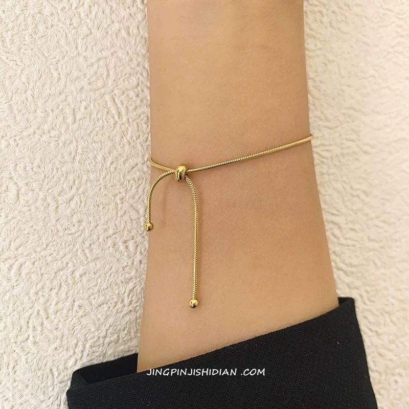 Women Accessories Drawing - MEYRROYU الفولاذ المقاوم للصدأ الذهب اللون