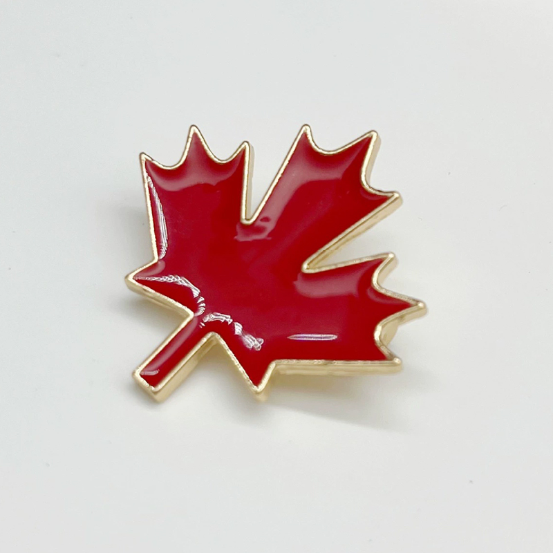 Women'S Accessories Canada - بالمينا الأحمر القيقب دبابيس كندا العلم
