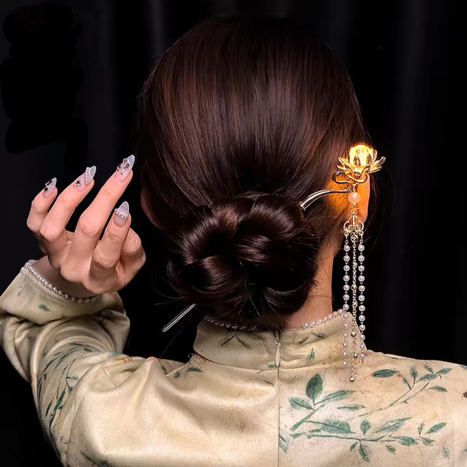 دبوس شعر معدني أنيق وعصري بتصم - مراجعة Women Accessories Trending وسعره