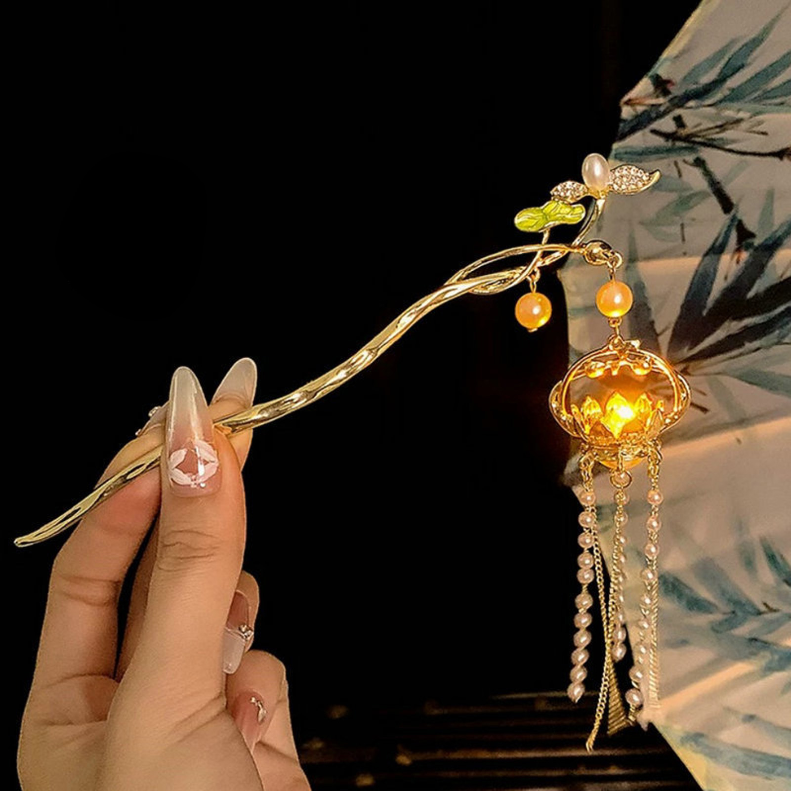 دبوس شعر معدني أنيق وعصري بتصم - مراجعة Women Accessories Trending وسعره