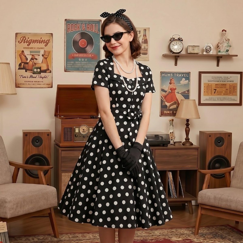 فساتين أنيقة من خمسينيات القرن - مراجعة Women'S Accessories In The 1950S وسعره