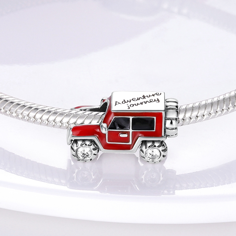 الأصلي 925 فضة سحر SUV الأحمر  - مراجعة Women'S Jeep Accessories وسعره