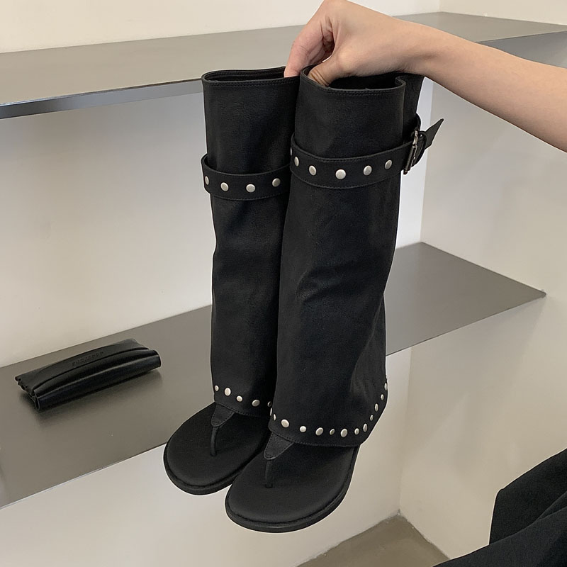أحذية نسائية طويلة حتى الركبة  - مراجعة Women Electronic Accessories وسعره