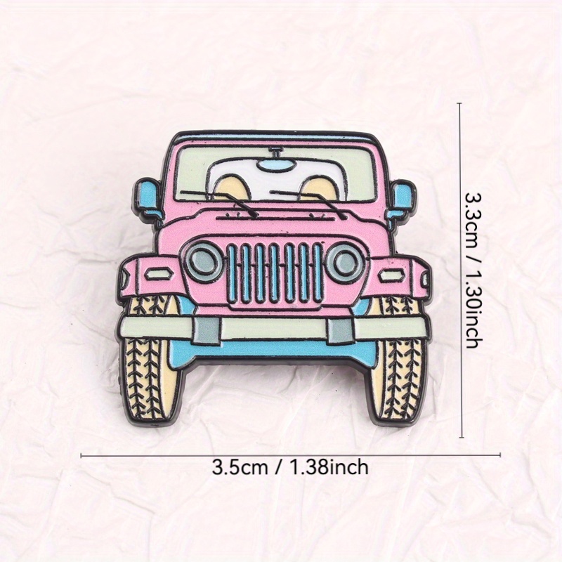 دبوس المينا الكرتوني الوردي ال - مراجعة Women'S Jeep Accessories وسعره