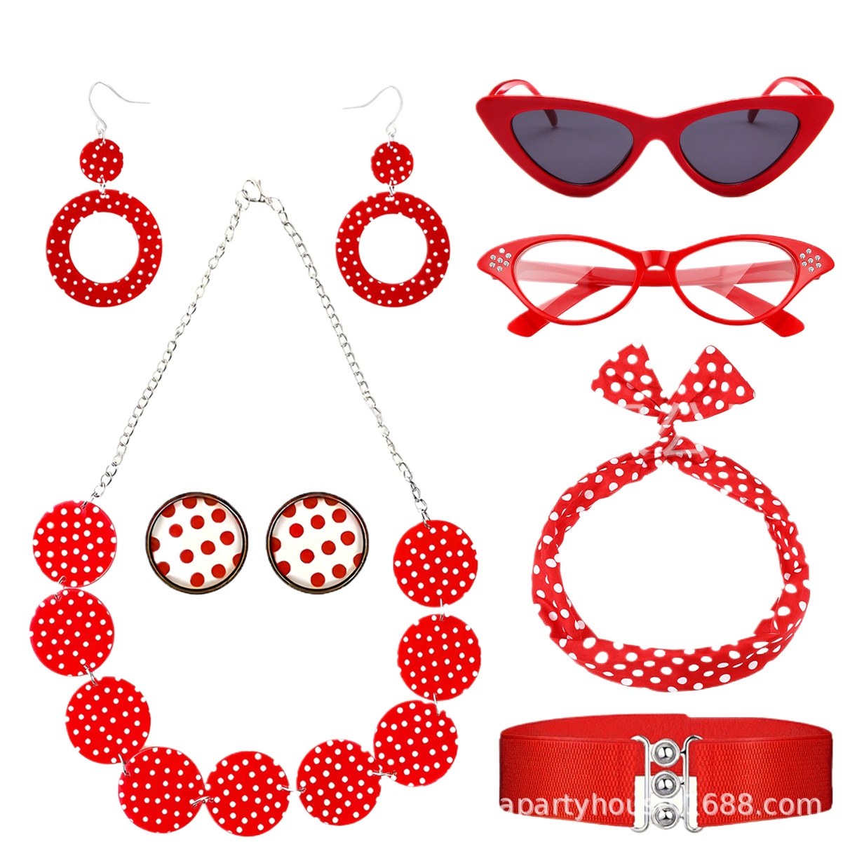 50s 80s ديسكو زي حفلة اكسسوارا - مراجعة Women'S Accessories In The 1950S وسعره