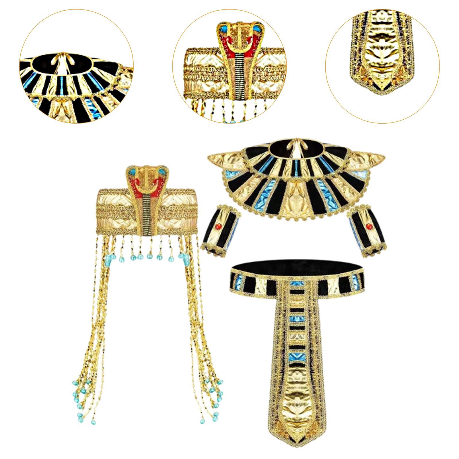 5 قطع من إكسسوارات الأزياء الم - مراجعة Women'S Egyptian Accessories وسعره