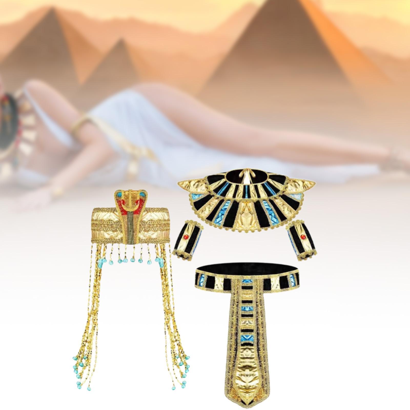 5 قطع من إكسسوارات الأزياء الم - مراجعة Women'S Egyptian Accessories وسعره