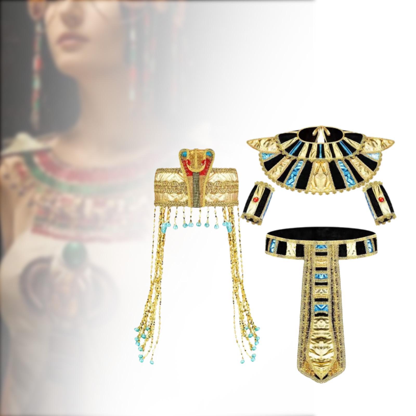 5 قطع من إكسسوارات الأزياء الم - مراجعة Women'S Egyptian Accessories وسعره