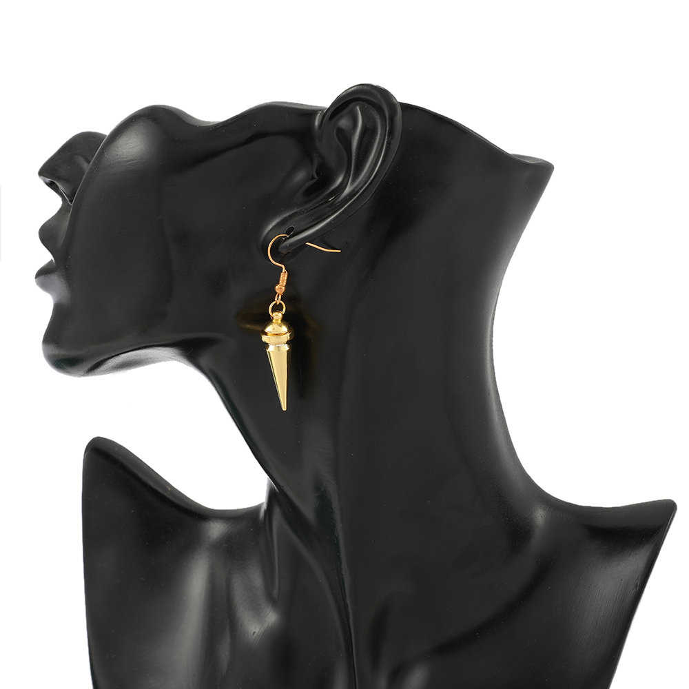 أقراط أنيمي عصرية ذهبية اللون  - مراجعة Women Accessories Trending وسعره