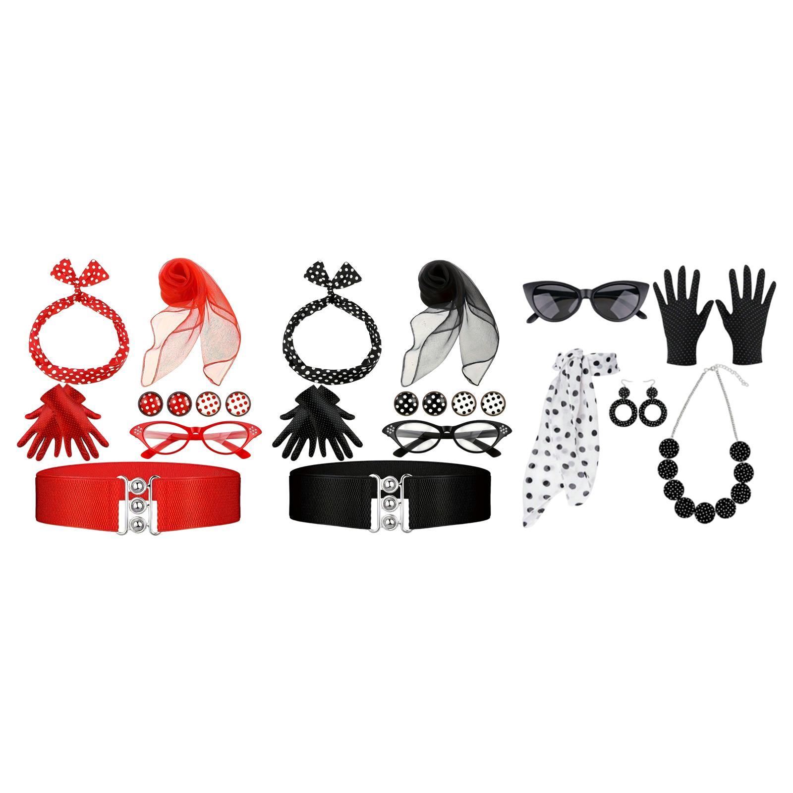 أقراط وقفازات أزياء نسائية من  - مراجعة Women'S Accessories In The 1950S وسعره