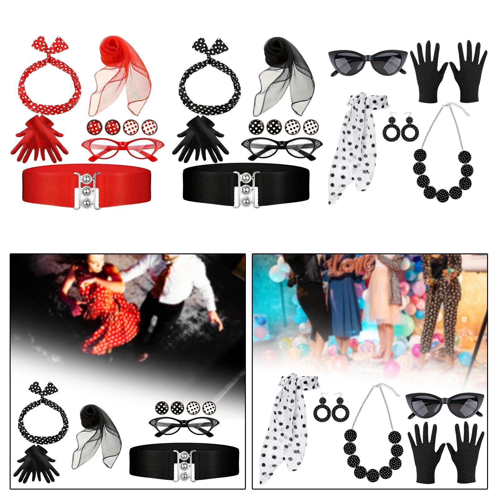 أقراط وقفازات أزياء نسائية من  - مراجعة Women'S Accessories In The 1950S وسعره