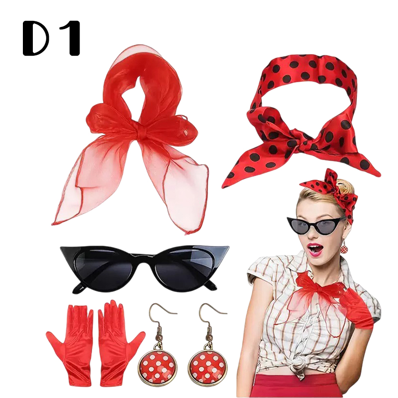 إكسسوارات أزياء نسائية مستوحاة - مراجعة Women'S Accessories In The 1950S وسعره